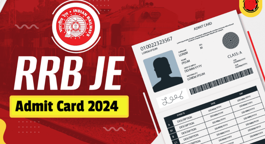 RRB Je admit card