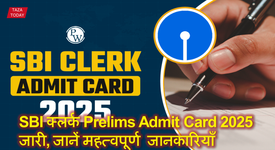 SBI clerk Prelims Admit Card