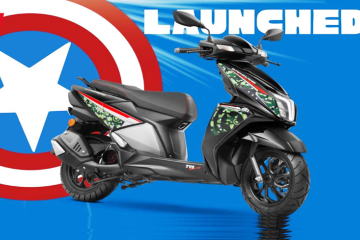 TVS NTorq 125 Super Soldier Edition: कैप्टन अमेरिका की थीम वाला यह स्कूटर लाया दमदार डिजाइन और स्मार्ट फीचर्स!